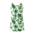 thumbnail image 6 of VBTAPA Summer Dresses for Women Floral Beach Sun Dress Novelty 3D Printed Sleeveless Mini Dresses on Sale Multicolor M, 6 of 7