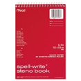 thumbnail image 1 of Mead Spell-Write Steno Book, regla Gregg, 6 x 9 pulgadas, blanco, 80 hojas (MEA43082), 1 of 2