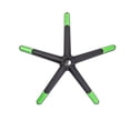 thumbnail image 2 of PRISP Gaming Chair Base Replacement - 5 Legs Base, Black and Green, Office Desk Chair Parts, 2 of 2