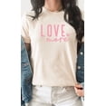 thumbnail image 6 of Love More Heart Graphic Tee T-Shirt, 6 of 9