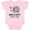 AD-Pink, variant on Inktastic Mimi and Pappy Love Me Elephant Boys or Girls Baby Bodysuit