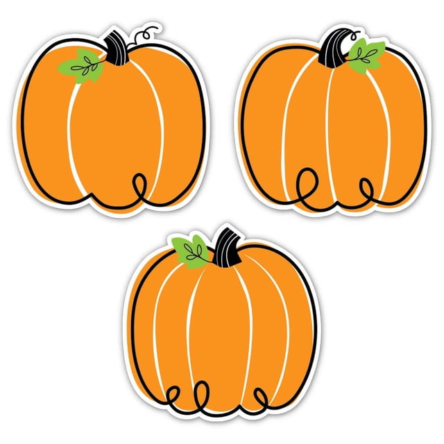 Decor Accents Creative Teaching Press CTP Doodle Pumpkin