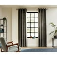thumbnail image 2 of Intensions Smoke Collection 95 Inch Curtain Rod with Saxy Finials and Ceiling Brackets - 95 inches, 2 of 3