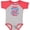 Baseball Heather and Red, variant on Inktastic Cousins Crew Red White and Blue 4th of July Boys or Girls Baby Bodysuit