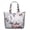 White-281, variant on Abstract Decorative Pattern Travel Bag - Large Capacity & Interior Organization