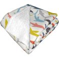 thumbnail image 3 of Shark Throw Blankets for Boys Kids Warm Flannel Couch Sofa Bed Blanket 50"x60", 3 of 6