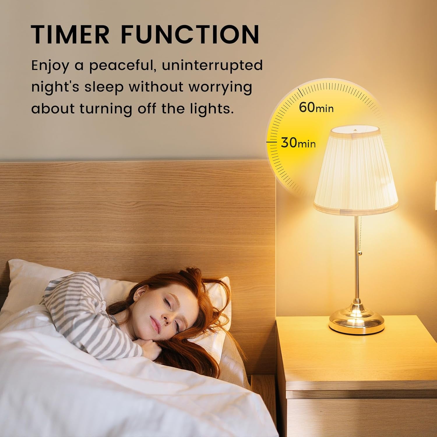 FEFEFW-E26 LED Light Bulbs with Remote Control, 9W LED Bulbs 60W Equivalent, 3000K-6000K Stepless Dimmable, E26 Base, Remote Control Light Bulbs with Timing, Memory Function, for Home Decor, 2Bulb &
