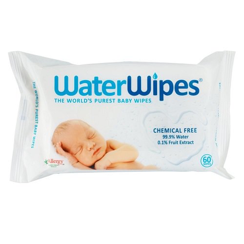 WaterWipes The World's Purest Baby Wipes, 99.9 Water with Fruit Extract, 60 Count (Pack of 4