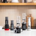 thumbnail image 2 of Tasse à Café de Voyage AeroPress avec Poignée, Acier Inoxydable à Double Paroi Isolé sous Vide avec Couvercle Coulissant Résistant aux Éclaboussures, Compatible avec Boissons Chaudes Ou Froides, Va au Lave-Vaisselle, 12 oz, Noir, 2 of 3