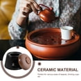 thumbnail image 2 of MasteelfCA 1Pc Tea Warmer Teapot Warmer Ceramic Candle Stand Tea Heater Tea Stove, 2 of 7