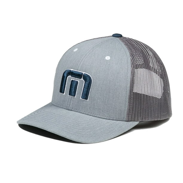 NEW Travis Mathew Morales Gray Adjustable Snapback Golf Hat/Cap