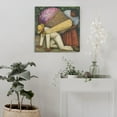 thumbnail image 4 of Diego Rivera 《The Flower Carrier》 Wall Art Prints Paintings Canvas Poster Gifts Canvas Painting Poster Wall Art Decorative Picture Prints Modern Decor 24x24inch(60x60cm), 4 of 5