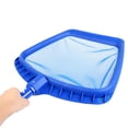 thumbnail image 4 of Pool Spa Leaf Rake, Mesh Frame Skimmer Tool, Durable Plastic Construction, Easy Cleanup, For Residential Pools, Efficient Debris Removal, Outdoor Water Maintenance, Seasonal Cleaning\ | , Blue, 4 of 7
