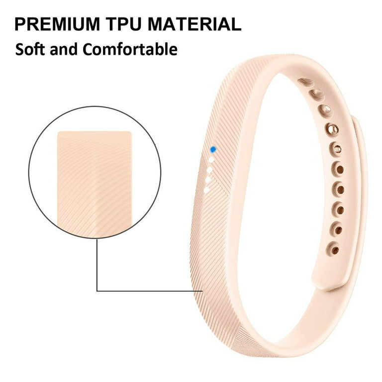 Fitbit Flex 2 Bands Wristband Accessories Classic TPU Material Strap for Fitbit Flex 2 Fitness tracker(Large, Pink) - Walmart.com