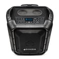 thumbnail image 1 of ECOXGEAR EcoBoulder+ GDI-EXBLD810 Altavoz y sistema PA inalámbrico Bluetooth portátil flotante resistente al agua de 100 vatios (gris), 1 of 5