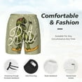 thumbnail image 5 of Balery Dinosaur Mens Swim Trunks Swim Shorts for Men Quick Dry Inseam Beach Shorts with Compression Liner Pocket-XX-Large, 5 of 9