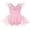 Ballet Pink, variant on Girls Ballet Leotards Toddler Ruffle Sleeve Dance Leotard with Tutu Skirt Kids Gymnastics Dancewear for Little Girls 2-9Y