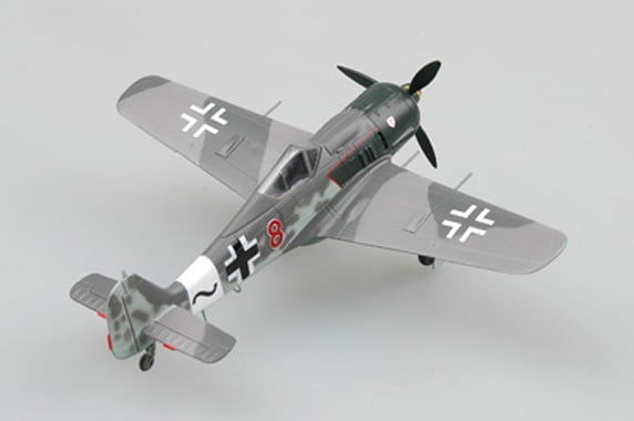 Easy Model FW190A-8 Fertigmodell 1:72 - Handbemalt Mit Displayständer