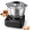 Onyx Black, variant on 6.5QT Electric Dough Mixer with Ferment Function Dough Kneading Machine with 304 Stainless Steel Bowl Dough Maker Dishwasher-Safe Accessories Removable Lid & Knob Control Empire Red