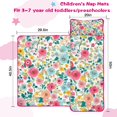 thumbnail image 5 of Pioneer Flower Floral Print Pattern Toddler Nap Mats for Kids Preschool,Sleeping Mat Bag or Kids,Toddler Sleeping Bag,Toddler Nap Mat or Daycare, 5 of 6