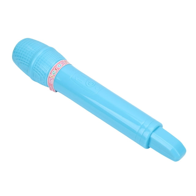 Plastic Simulation Microphone Toy Pretend Mic Prop for Kids Adults with Lightweight Design for Cosplay Birthday Party Stage Performance