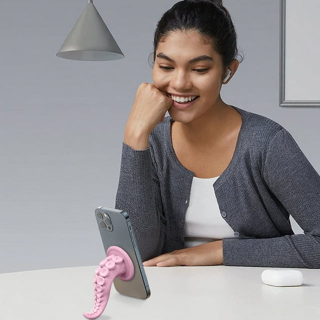BotaniNest Support de Téléphone Support de Téléphone Intéressant Support 3D pour Téléphone Support de Téléphone Multifonctionnel Support de Téléphone (3 Styles)