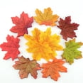 thumbnail image 3 of Namzi 200pcs Artificial Maple Leaves, Fake Maple Leaves for Fall Decor, Autumn Table Scatter Leaves for Thanksgiving Party Use,A08, 3 of 4