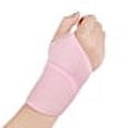 thumbnail image 1 of Muñequera profesional, correa ajustable y reversible para protección deportiva/alivio del dolor de tendinitis/túnel carpiano/artritis/recuperación de heridas, rosa, nailon, 1 of 5