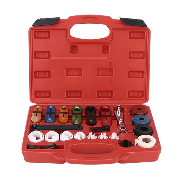 Fuel Pipe Disconnect 22Pcs/Set Car Air Conditioning Hose Oil Fuel Pipe Line Disconnect Tool Kit
