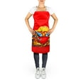thumbnail image 2 of Carolines Treasures MW1115APRON Crab Fat and Sassy Apron Large multicolor, 2 of 4