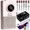 PINK, variant on Professional Electric Cordless Nail Drill File:Glitter Portable Cordless E-File Nail Drill Kit with 6 Drill Bits 45000RPM Rechargeable Nail Drills Machine for Acrylic Nails Gel Polishing