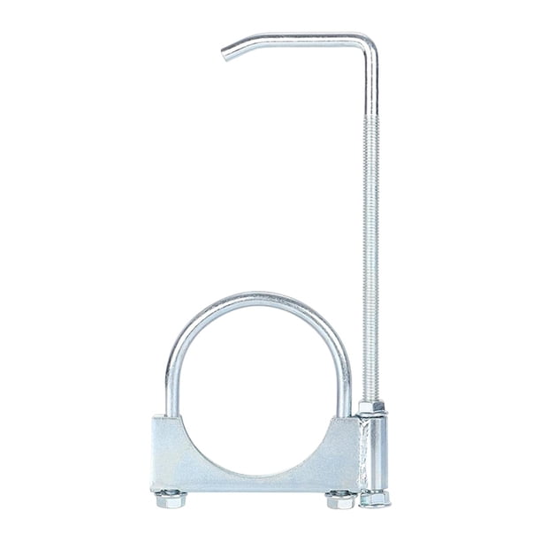 Abrazadera de tubo de escape de zinc, cierre de bloqueo resistente para coche, camión, accesorio simple Diámetro 51 mm