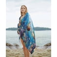 thumbnail image 2 of Ocean Turtle Beach Towels Oversized Super Absorbent, Sea Coral Underwater Animal Fish Blue Lightweight Bath Towel Quick Dry Sets For Bathroom/Pool/Rv Camping/Beach Play/Gym Room/Picnic 30"x60", 2 of 8