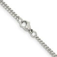 thumbnail image 3 of Chisel Stainless Steel 3.0mm 22in Curb Chain Necklace, 3 of 4