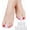 White, variant on Povihome 16 Pack Upgrade Gel Toe Protector Silicone Toe Caps Toe Sleeve Protectors, Prevent Pain Relief for Corns, Blisters (4 Pack Large Size + 8 Pack Medium Size + 4 Pack Small Size)