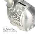 thumbnail image 2 of Fdit Alloy Material Cute Elephant Shape Coin Bank Money Saving Box for Kid Gift, Money Saving Bank, Money Saving Box, 2 of 7