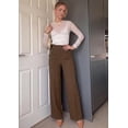 thumbnail image 6 of PRETTYGARDEN Women's Wide Leg Work Dress Pants Trousers | Palazzo Pant with Pockets, Lightweight Flowy, High Elastic Waistband, Office Wear, Business Casual Outfits, Fashion Clothing, 6 of 10