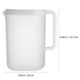 thumbnail image 2 of Pitcher Jug Water Beveragelid Tea Fridge Lemonade Kettleflipdesktop Straining Spout Coffee Clear Ice Bottledoorpitchers, 2 of 6