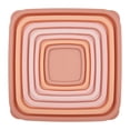 thumbnail image 5 of Mainstays 14 Piece Ombre Plastic Food Storage Set, Terracotta Ombre, 5 of 5