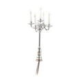 thumbnail image 3 of Dollhouse Candlestick Model Candlestick Lamp 1:87 Dollhouse LED Candle Light for Argent, 3 of 9