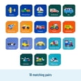 thumbnail image 4 of Wildkin Memory Matching Board Games, Transportation, 36 Count, 4 of 7