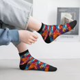 thumbnail image 2 of Pofeuu Colorful Hawaii Palms Print 30cm Socks, Adult Running Hiking Socks for Youth and Adult, 2 of 7