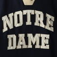 thumbnail image 4 of Men's Colosseum Navy Notre Dame Fighting Irish 2.0 Lace-Up Pullover Hoodie, 4 of 4