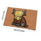 thumbnail image 3 of Highland Cow Bath Mat,Bathroom Rug,Shower Mats for Bathtub Shower Room Sinks,Non-Slip Floor Mats Soft Doormats for Home Decor 15.75×23.62inch, 3 of 6