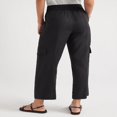thumbnail image 3 of CHOK Women’s Mid-Rise Pull-On Cargo Pants  27” Inseam  Sizes XS-XXL, 3 of 6