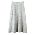 thumbnail image 2 of YUTK Midi Pleated Skirts for Women - Women's Pattern Knitting Sweater A-Line Skirt Mid Length Skirt Pleated Skirt Beige one Size, 2 of 4