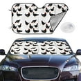 thumbnail image 2 of Balery Funny Chicken Print Car Windshield Sun Shade,Windshield Sunshade for Car Pickup Truck SUV Accessories-Medium, 2 of 7