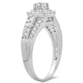 thumbnail image 2 of Dazzlingrock Collection 1.00 Carat (ctw) 14K Round Cut Diamond Vintage Bridal Halo Engagement Ring 1 CT, White Gold, Size 7, 2 of 4