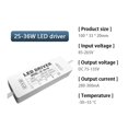 thumbnail image 2 of LED Driver LED Isolation Driver Power Supply High Power LED Driver 300mA, 1-3W, 4-7W, 8-12W, 12-18W, 18-25W, 25-36W LED Transfor ,Easy to Operate, 2 of 6