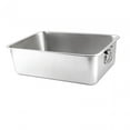 thumbnail image 4 of Cat for Indoor Cats, Open Top Pet Litter Tray, Stainless Steel Pet Litter Basin, Portable Cat Sand Box, Sturdy Large Kitten Toilet 60x40x10cm w Handle, 4 of 10